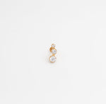 Triple Spark Trio Stud - Gold - Ektaraa