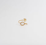 Butterfly Pearl Ring — Gold - Ektaraa