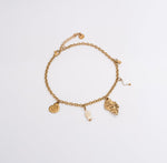 Coastal Charm Anklet - Gold - Ektaraa