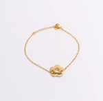 Fleur Chain Bracelet - Gold - Ektaraa