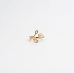 Marquise Twin Open Ring - Gold - Ektaraa