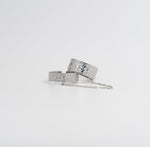 Linked Chain Duo Ring Set - Silver - Ektaraa