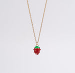 Strawberry Pendant Necklace - Ektaraa