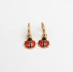 Ladybug Mini Hoops - Ektaraa
