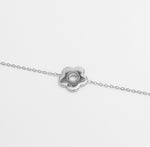 Fleur Chain Bracelet - Silver - Ektaraa