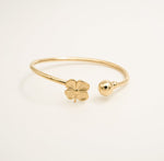 Clover d’Or Open Bangle - Ektaraa