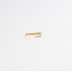 Heart Link Chain Ring - Gold - Ektaraa
