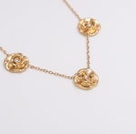 Trio Rosette Necklace - Ektaraa