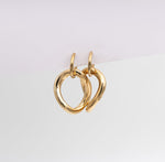 Interlinked Organic Hoops - Gold - Ektaraa