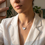 Lumière Heart – 18K PVD Coated | Éktaraa – demi-fine necklace, 18K PVD gold, anti-tarnish | Éktaraa