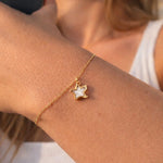 Star Charm Bracelet – 18K PVD Coated | Éktaraa – demi-fine bracelet, 18K PVD gold, anti-tarnish | Éktaraa