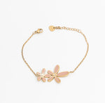Twin Bloom – 18K PVD Coated | Éktaraa - Ektaraa