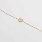 Butterfly Charm Bracele – 18K PVD Coated | Éktaraa - Ektaraa