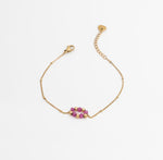 Petal Ring Bracelet – 18K PVD Coated | Éktaraa - Ektaraa