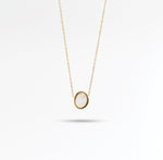 Pearl Charm Set - Anti-Tarnish 18K Gold Bracelet & Necklac – demi-fine jewellery, 18K PVD gold, waterproof | Éktaraa – view 3