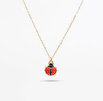 Scarlet Luck Pendant – 18K PVD Coated | Éktaraa - Ektaraa