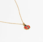 The Scarlet Set - Anti-Tarnish 18K Gold Jewelry Set | Ékta – demi-fine jewellery, 18K PVD gold, waterproof | Éktaraa – view 3