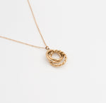 golden rings pendant – 18K PVD Coated | Éktaraa - Ektaraa
