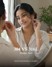 304 vs 316L Stainless Steel: What's the Real Difference in Jewellery?