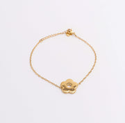 The Fleur Gold Set - Anti-Tarnish 18K PVD Minimalist Jewel – demi-fine jewellery, 18K PVD gold, waterproof | Éktaraa – view 4