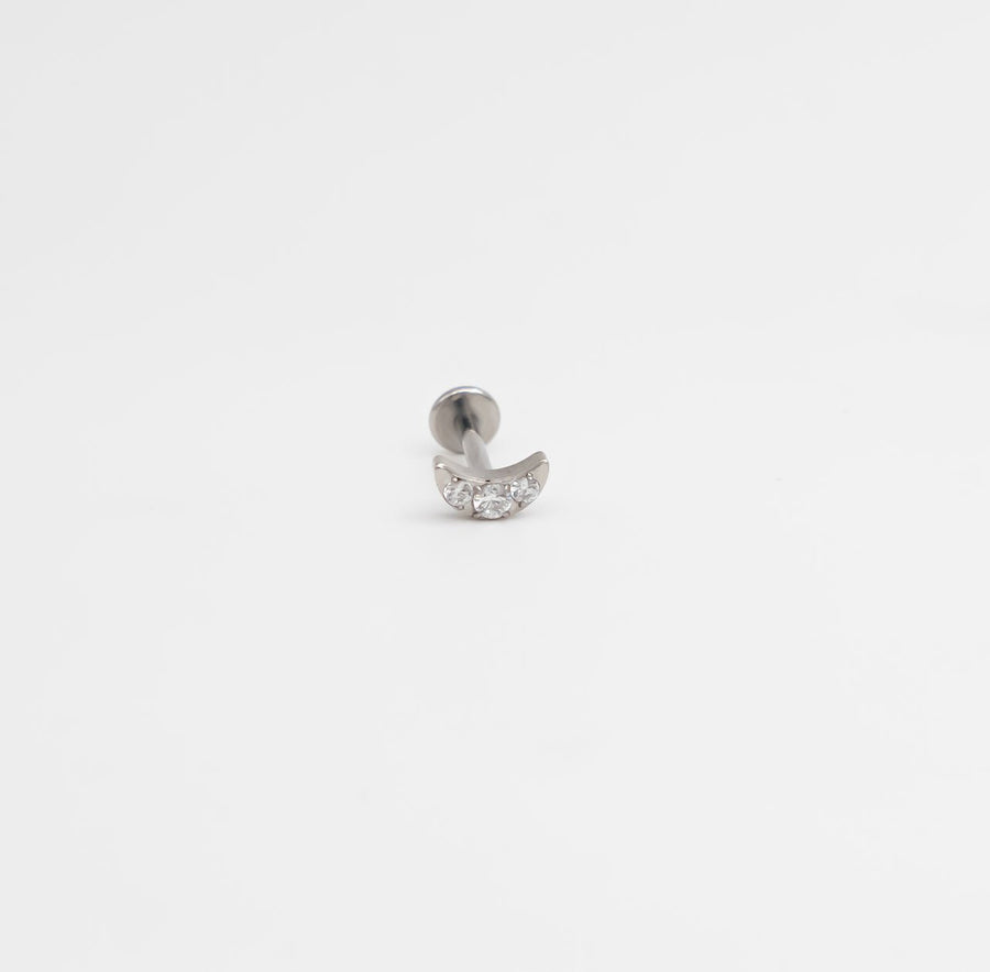 Silver Moon Stud - Ektaraa