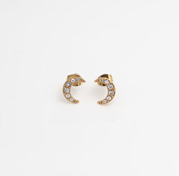 Gold Moon Studs - Ektaraa