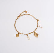 Coastal Charm Anklet - Gold - Ektaraa