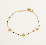 Celestial Star Chain Bracelet - Ektaraa