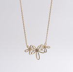 White Floral Necklace - Ektaraa