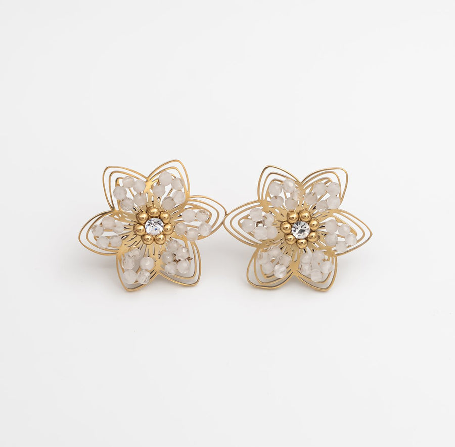 Blossom Filigree Studs - Ektaraa