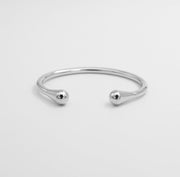Élise Teardrop Cuff - Silver