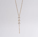 Crystal Bar Necklace - Ektaraa