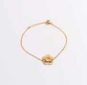 Fleur Chain Bracelet - Gold
