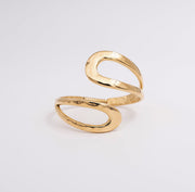 Vague d’Or Sculpted Cuff - Ektaraa