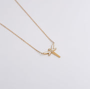 Dragonfly Pendant Necklace - Ektaraa