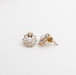 Sunburst Pearl Stud - Gold - Ektaraa