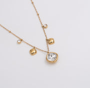 Victorian Crystal Drop Necklace