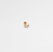 Gold Moon Stud - Ektaraa
