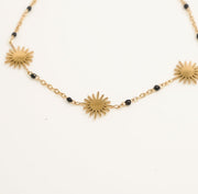 Soleil Noir Bracelet - Ektaraa