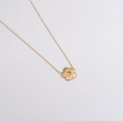 Gold Bloom Pendant Necklace - Ektaraa