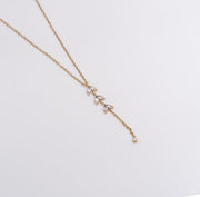 Crystal Bar Necklace - Ektaraa