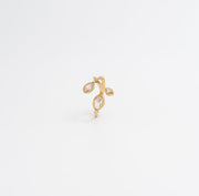 Marquise Twin Open Ring - Gold - Ektaraa