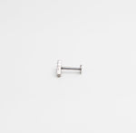 Silver Baguette Trio Labret - Ektaraa