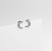 Silver Moon Studs - Ektaraa