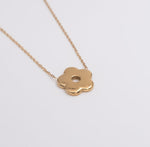 Gold Bloom Pendant Necklace - Ektaraa