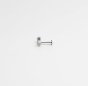 Triple Spark Trio Stud - Silver - Ektaraa