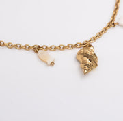 Coastal Charm Anklet - Gold - Ektaraa