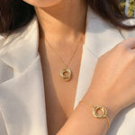 The Everyday Set - Anti-Tarnish 18K Gold Minimalist Jewelry Set | É – demi-fine jewellery, 18K PVD gold, waterproof | Éktaraa