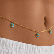 Bloom Charm Waist Chain - Gold