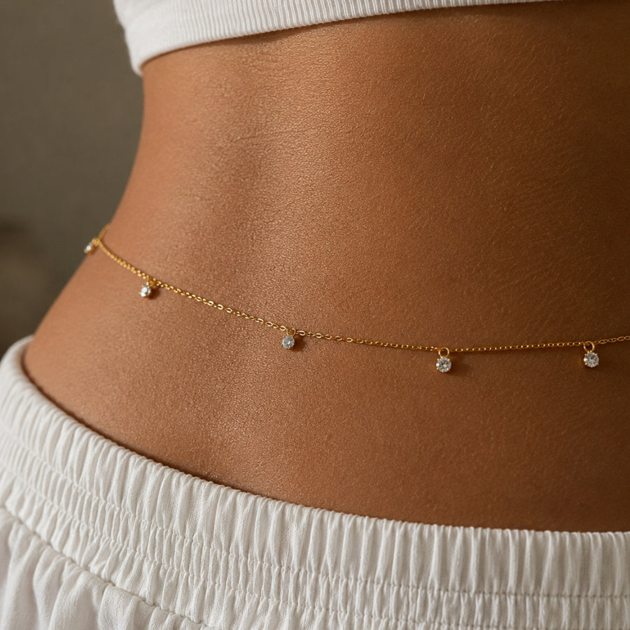 Elara Waist Chain - Gold